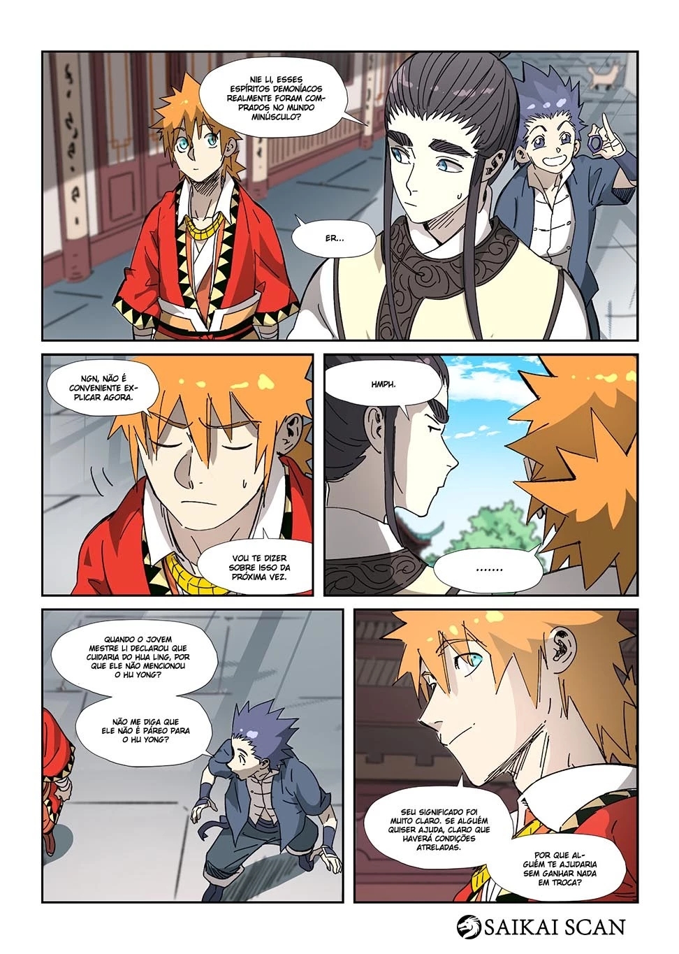 Read Contos de Demônios e Deuses PT Manga Online