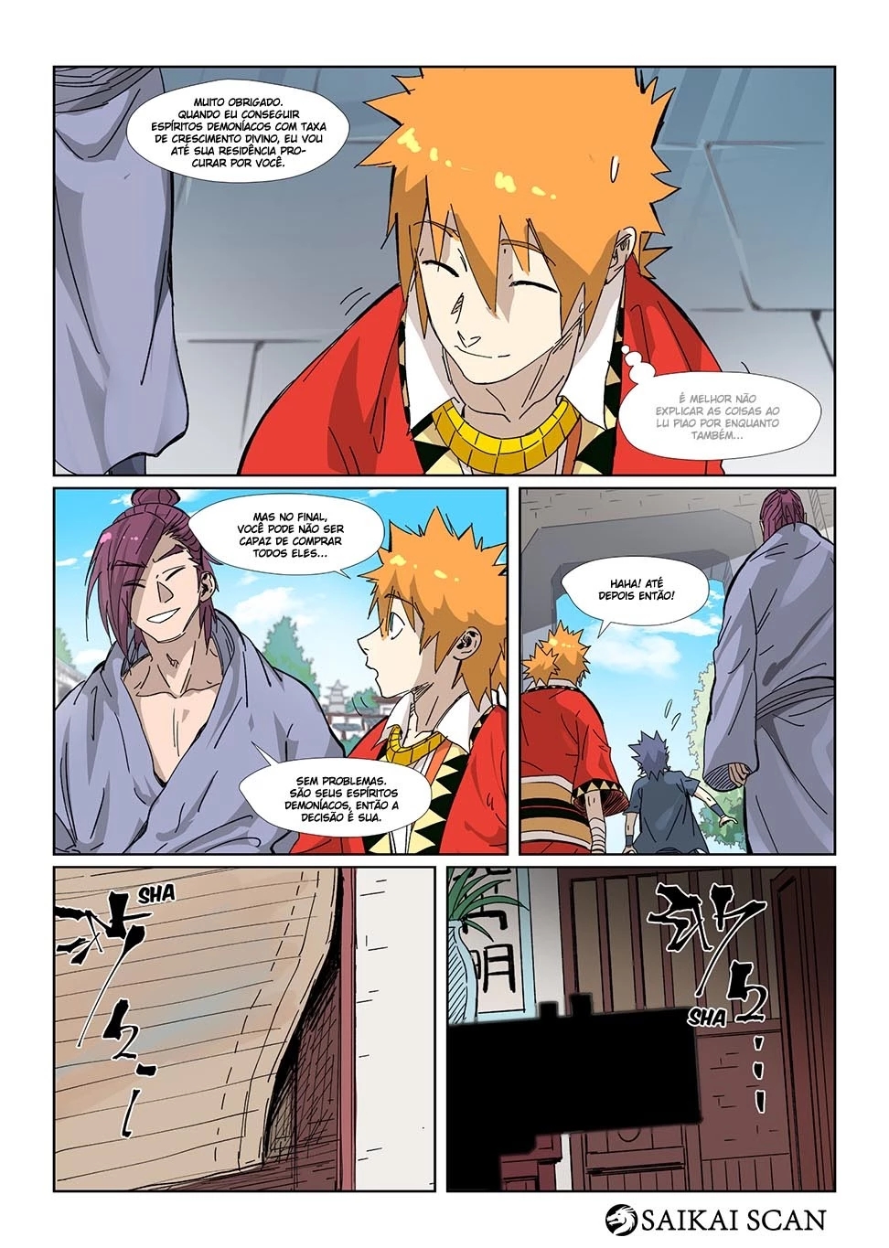 Read Contos de Demônios e Deuses PT Manga Online