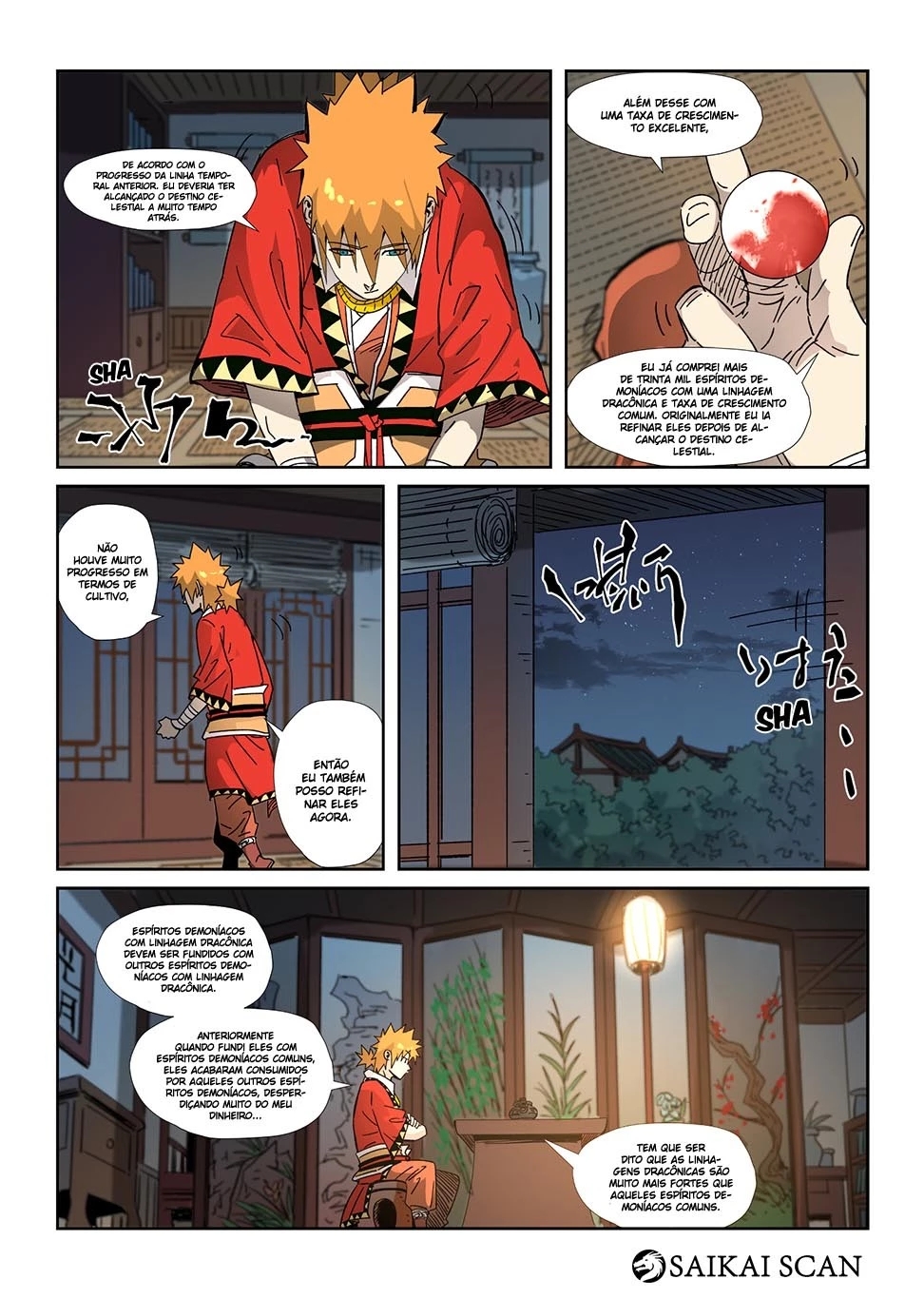 Read Contos de Demônios e Deuses PT Manga Online
