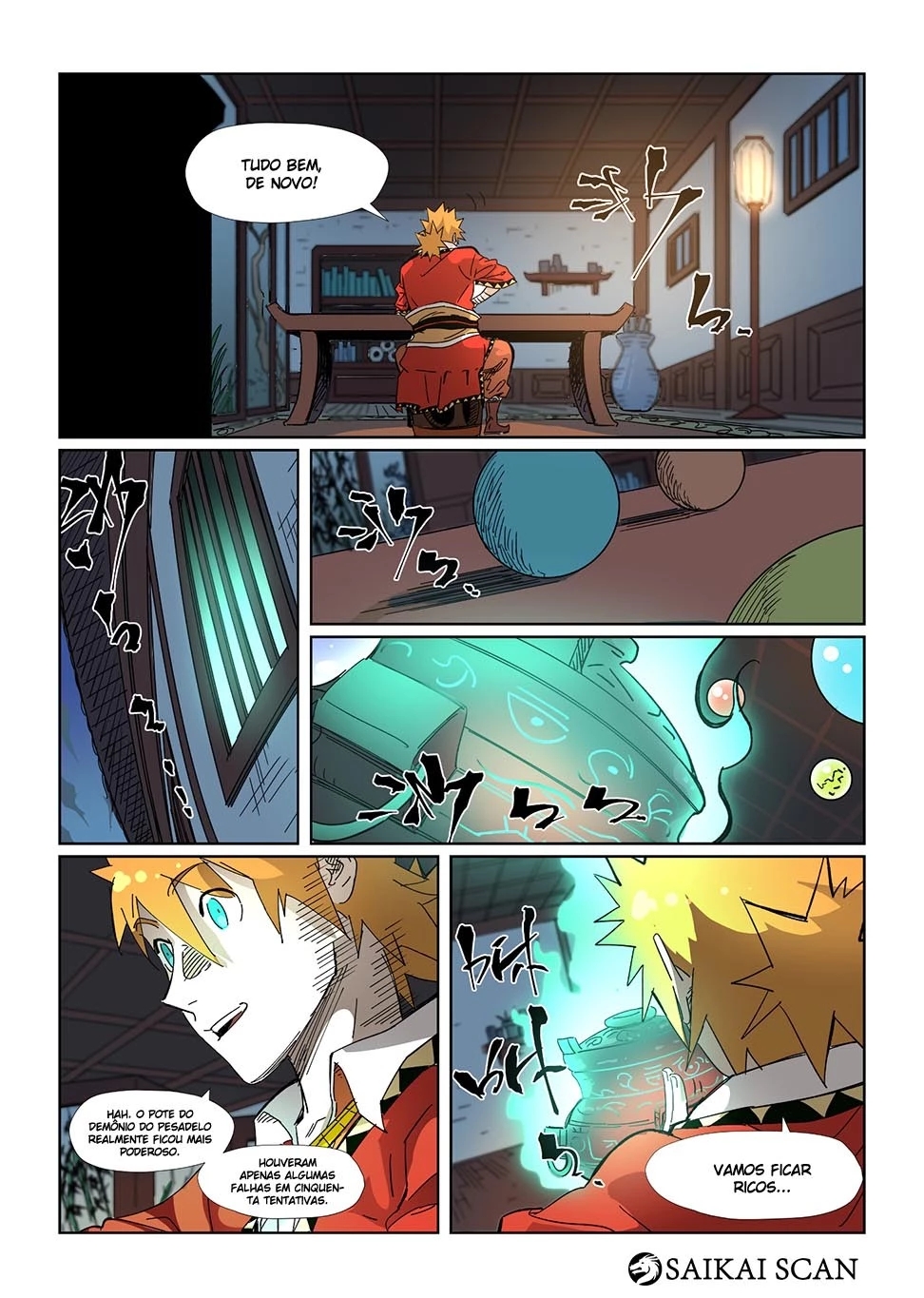 Read Contos de Demônios e Deuses PT Manga Online