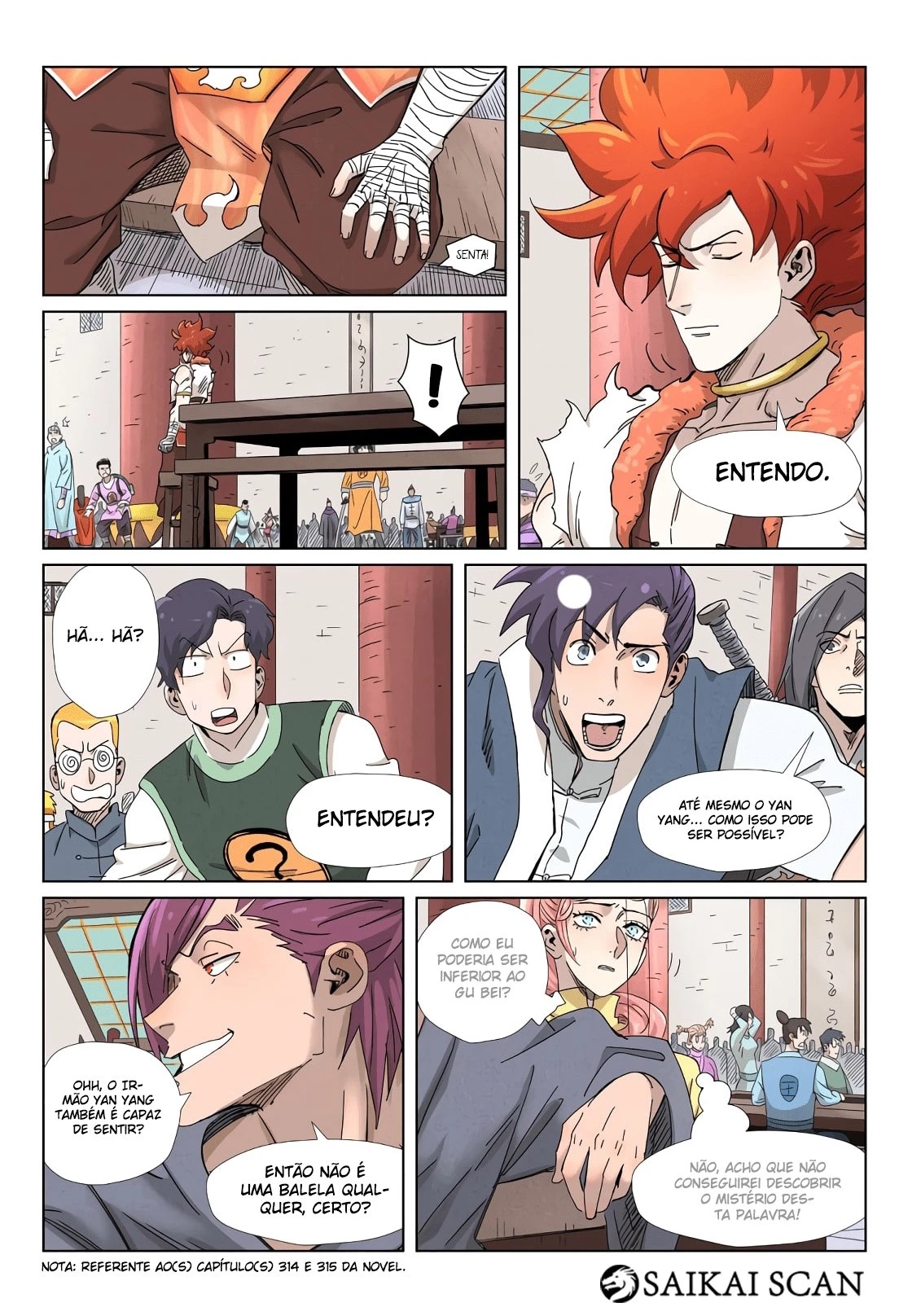 Read Contos de Demônios e Deuses PT Manga Online