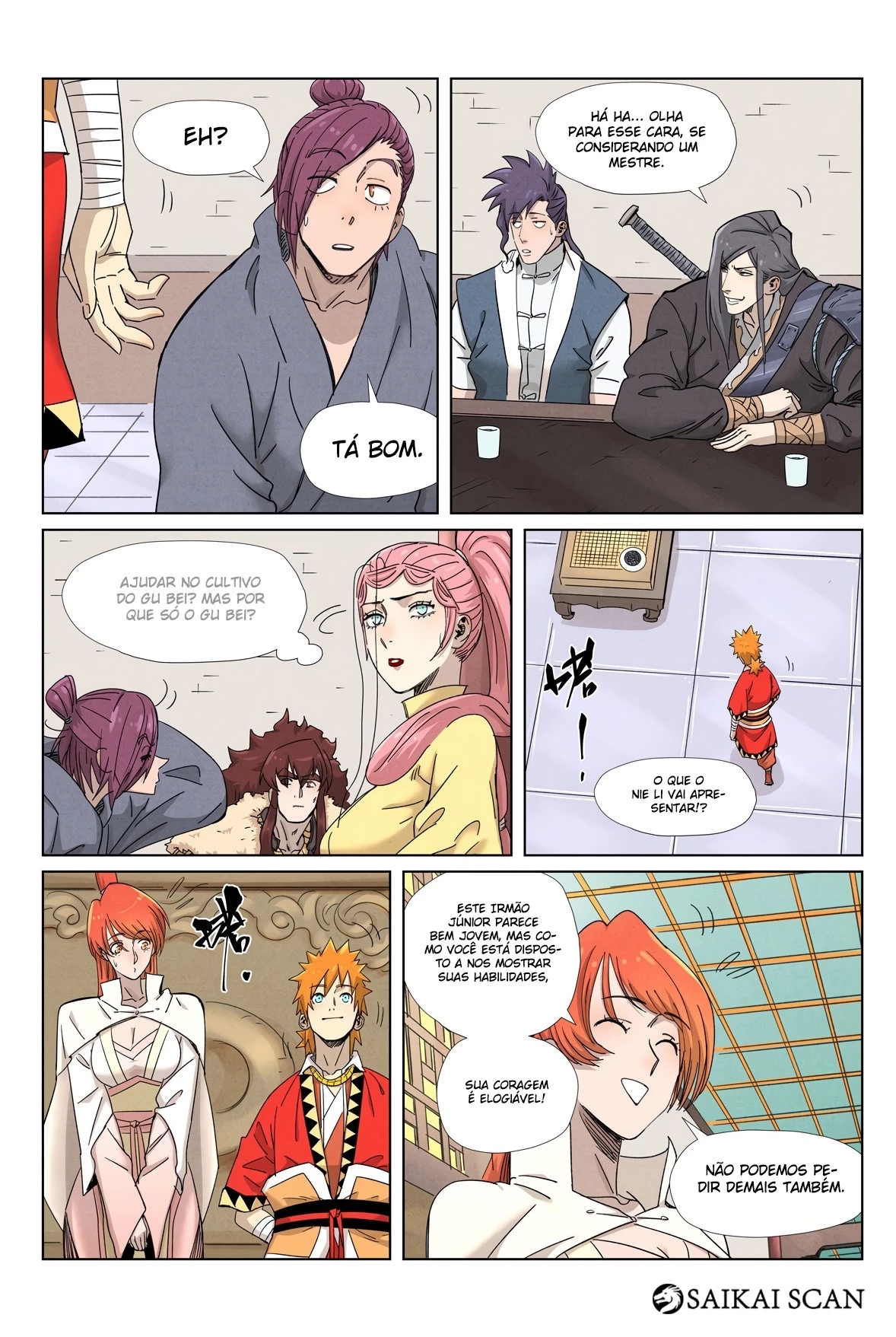 Read Contos de Demônios e Deuses PT Manga Online