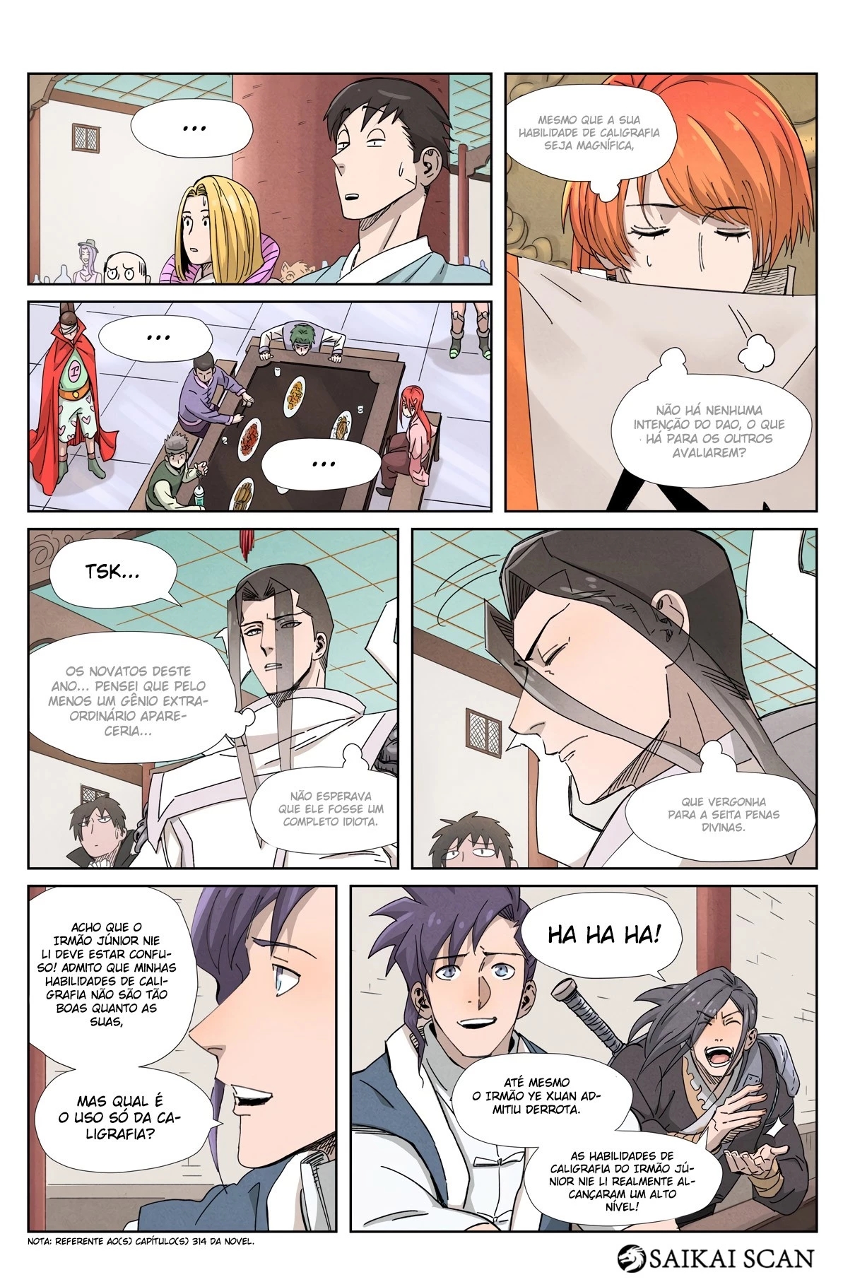 Read Contos de Demônios e Deuses PT Manga Online
