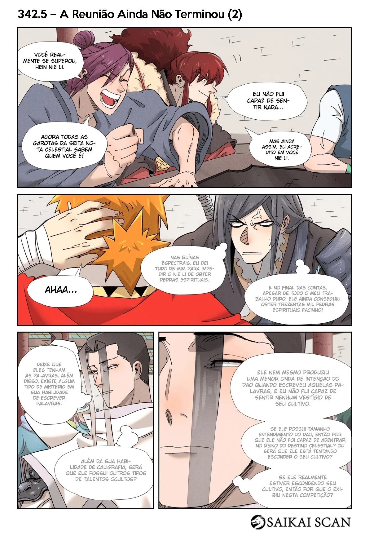 Read Contos de Demônios e Deuses PT Manga Online