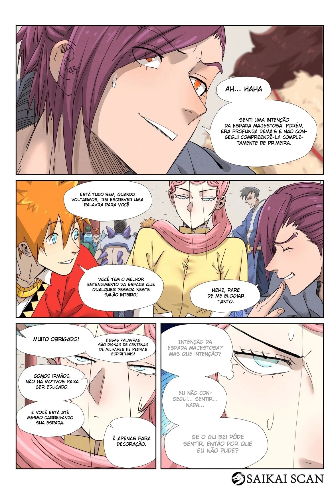 Read Contos de Demônios e Deuses PT Manga Online