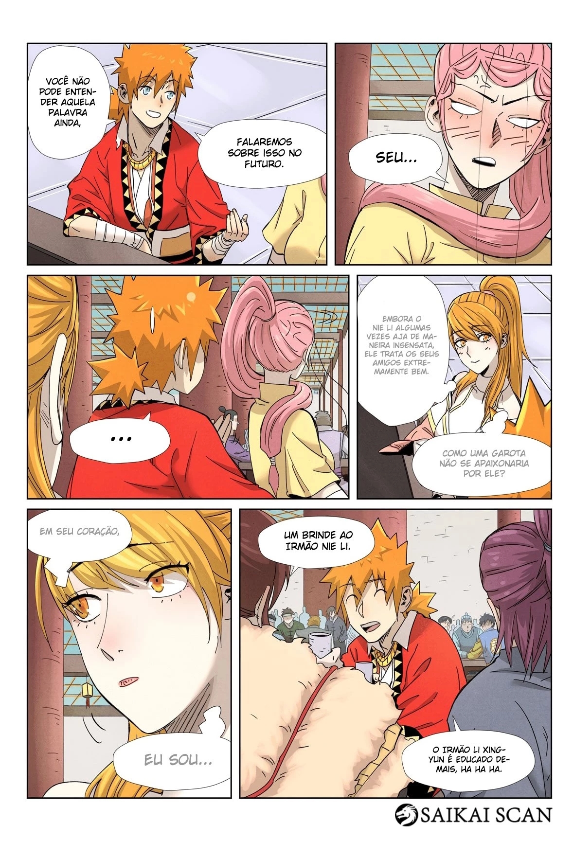 Read Contos de Demônios e Deuses PT Manga Online