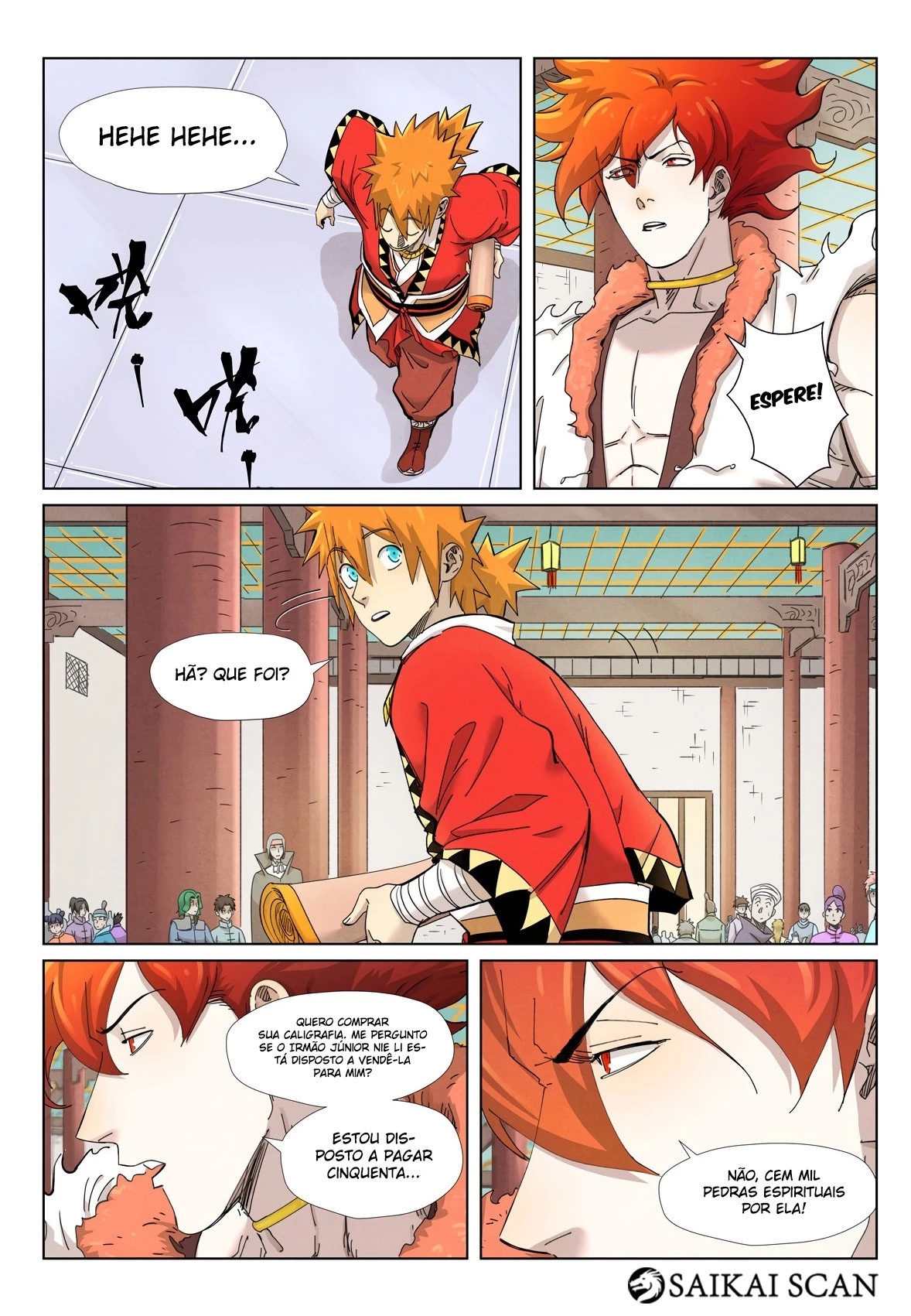 Read Contos de Demônios e Deuses PT Manga Online
