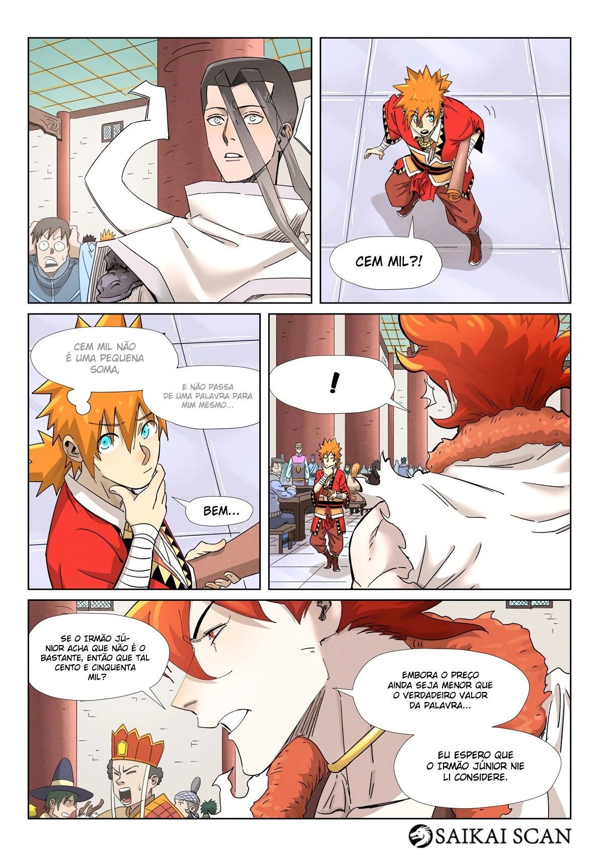 Read Contos de Demônios e Deuses PT Manga Online