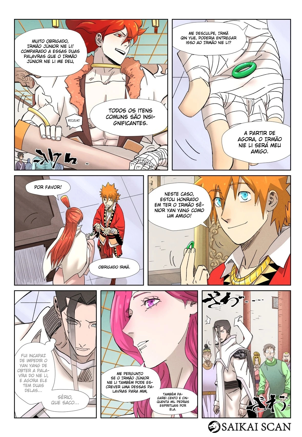 Read Contos de Demônios e Deuses PT Manga Online