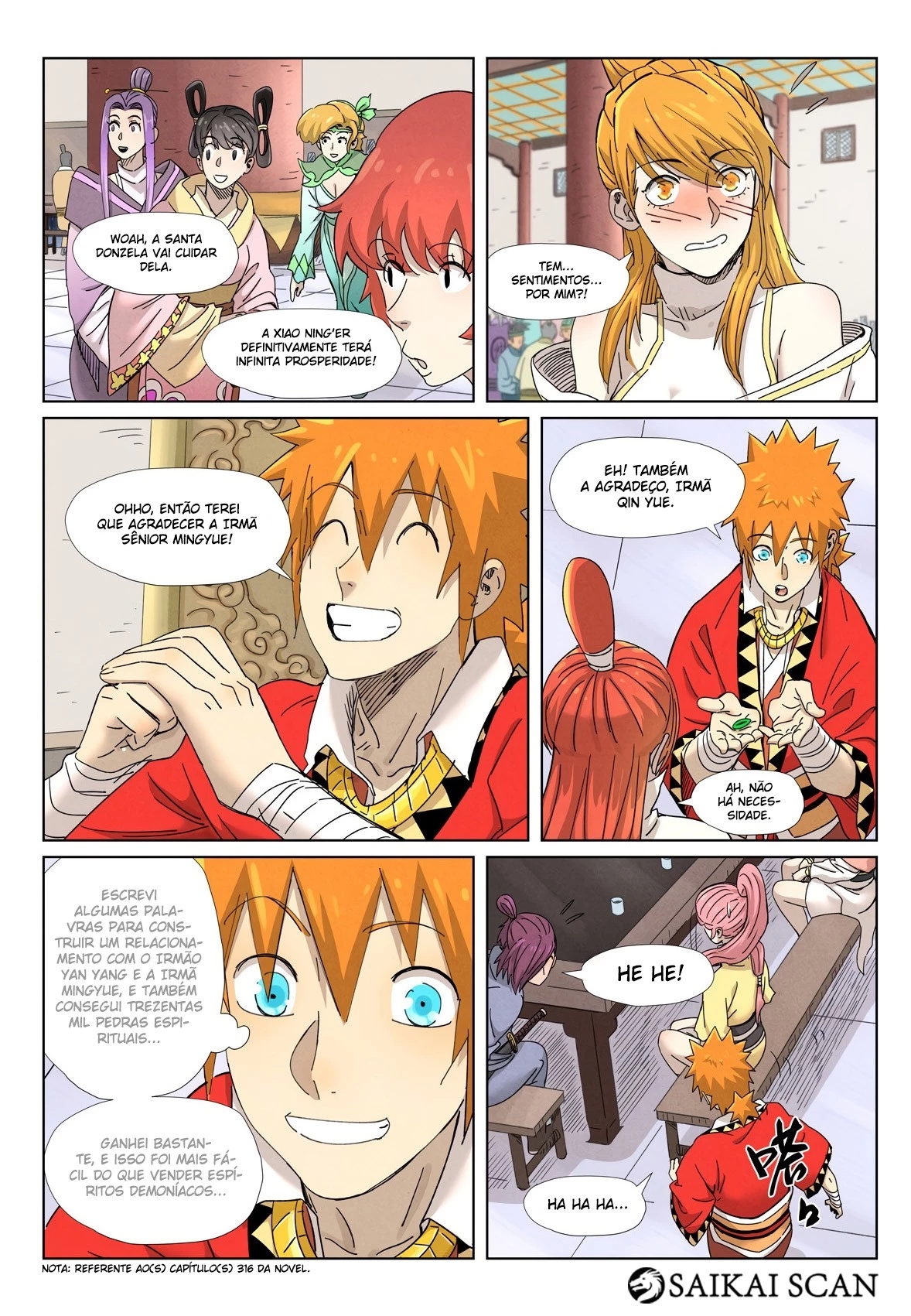 Read Contos de Demônios e Deuses PT Manga Online