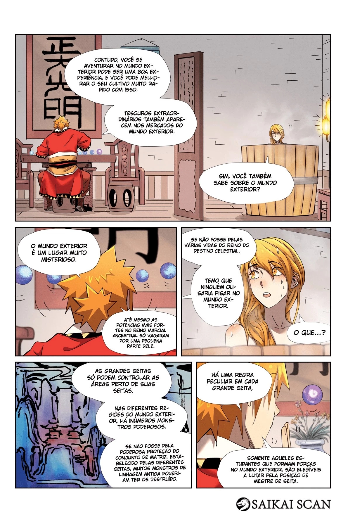 Read Contos de Demônios e Deuses PT Manga Online