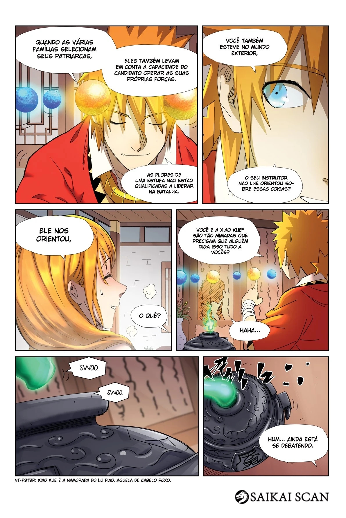 Read Contos de Demônios e Deuses PT Manga Online