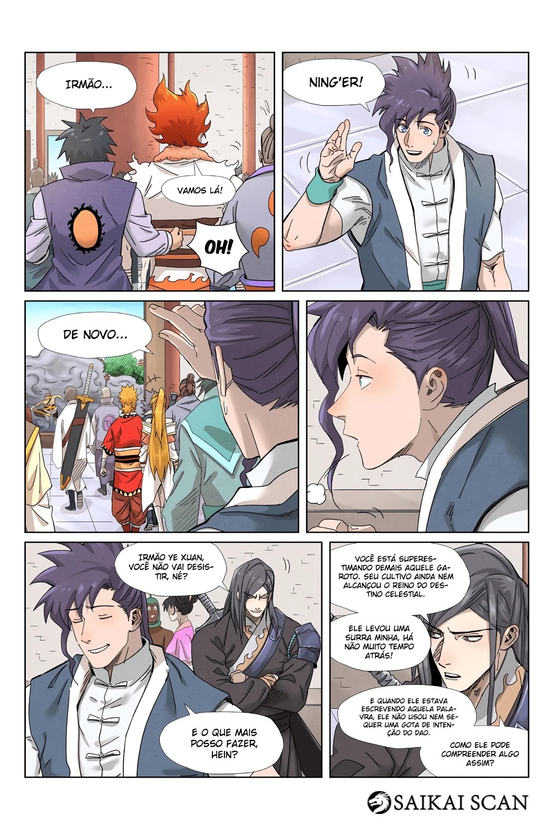 Read Contos de Demônios e Deuses PT Manga Online