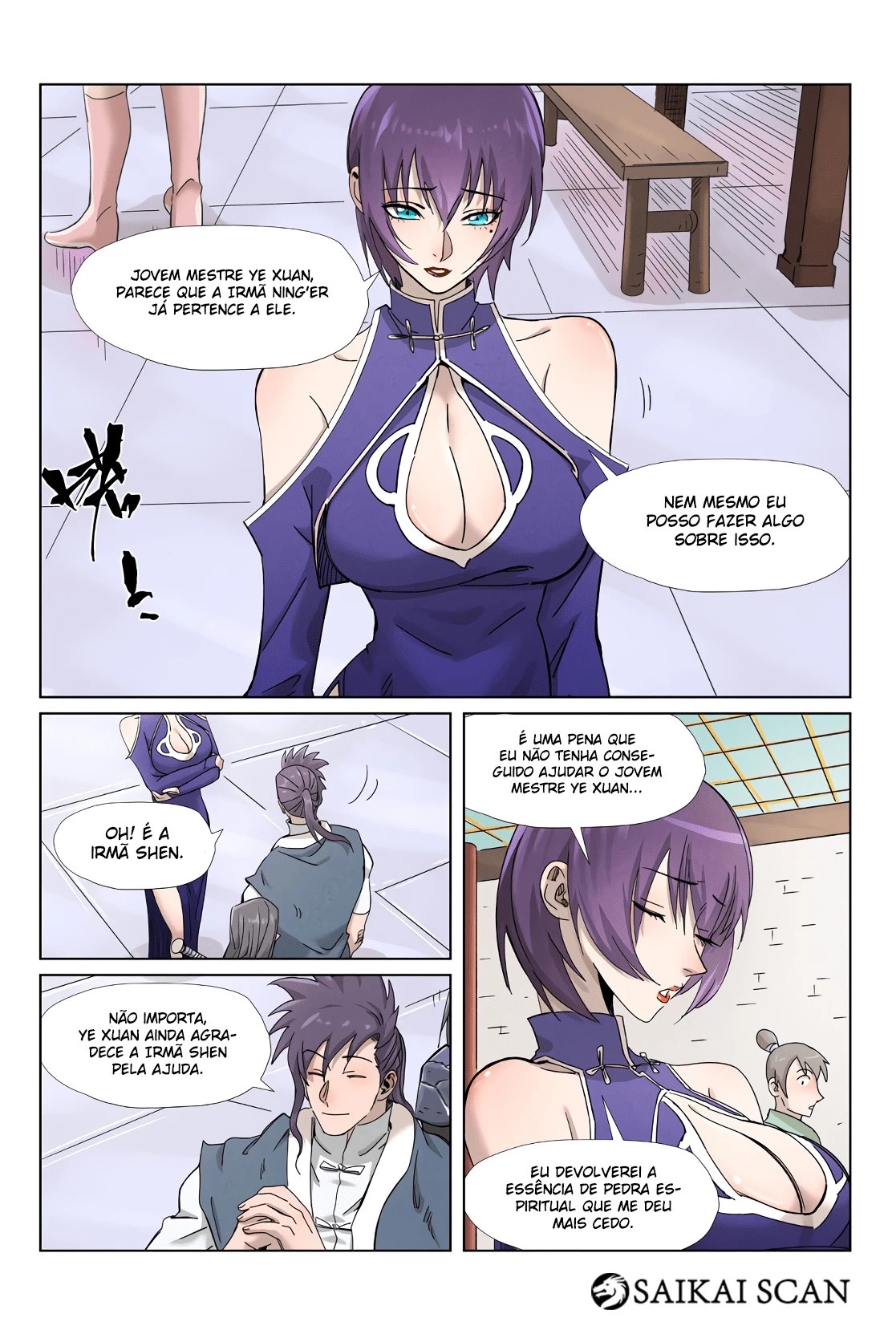 Read Contos de Demônios e Deuses PT Manga Online