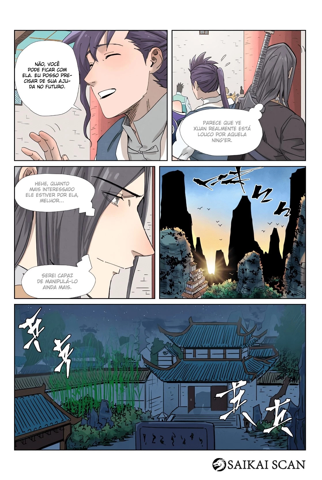 Read Contos de Demônios e Deuses PT Manga Online