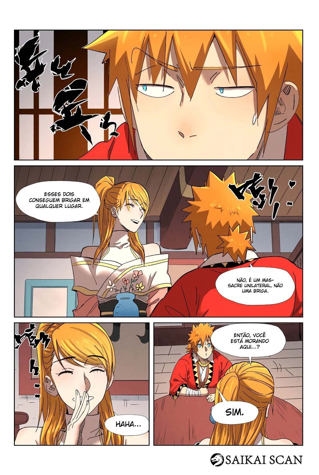 Read Contos de Demônios e Deuses PT Manga Online