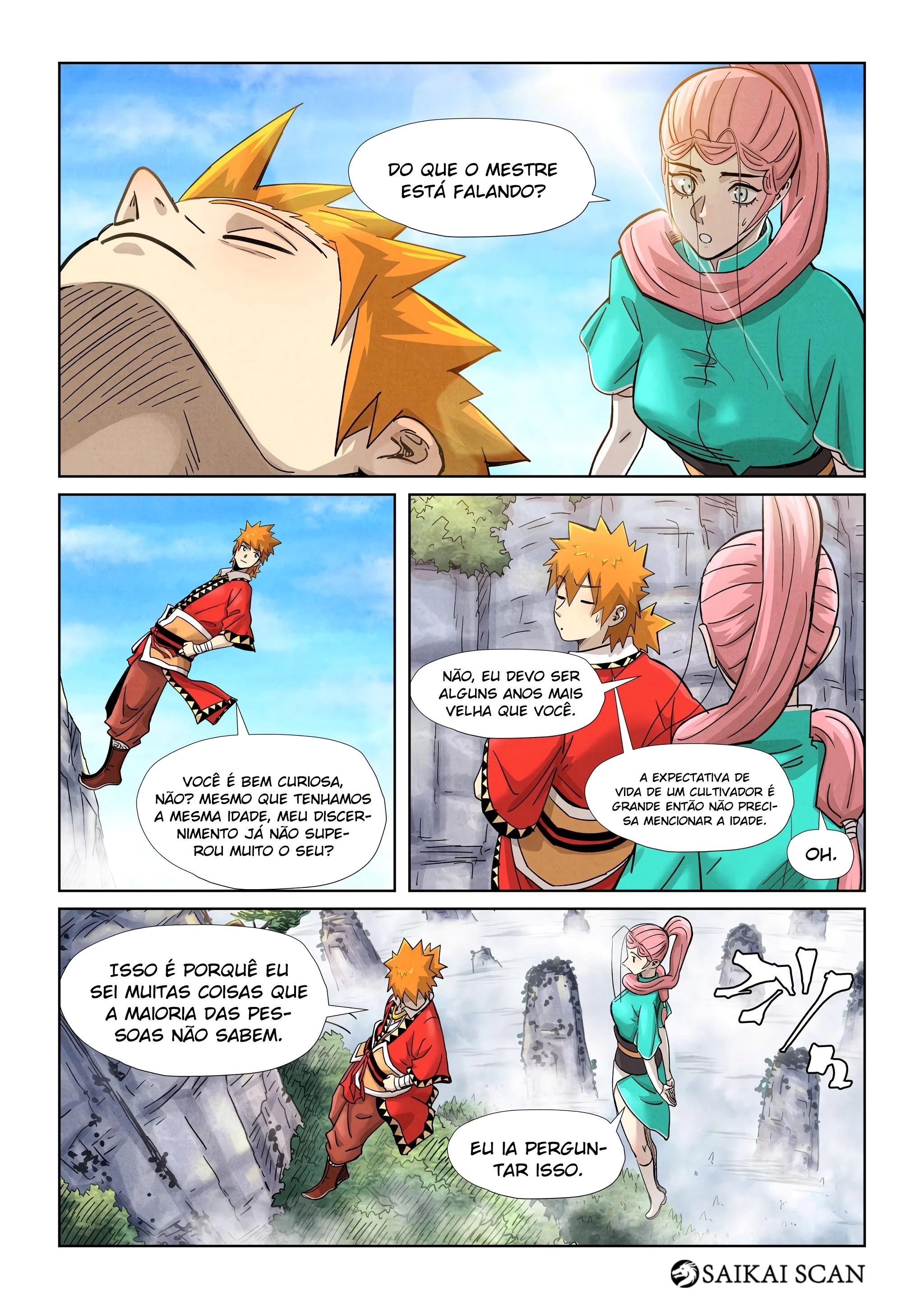 Read Contos de Demônios e Deuses PT Manga Online