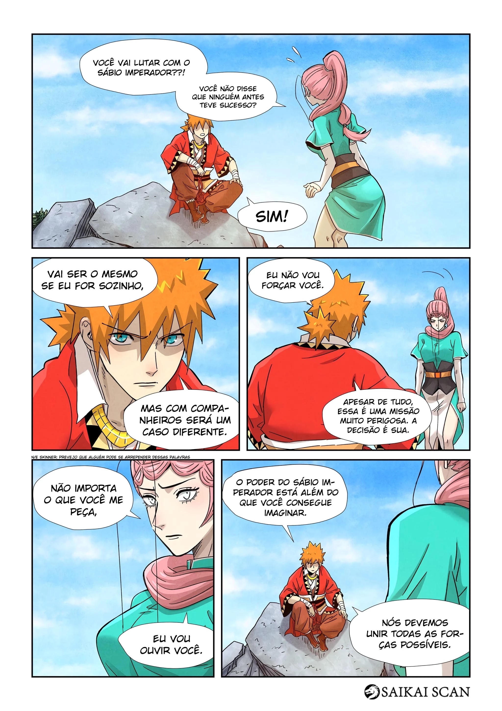 Read Contos de Demônios e Deuses PT Manga Online