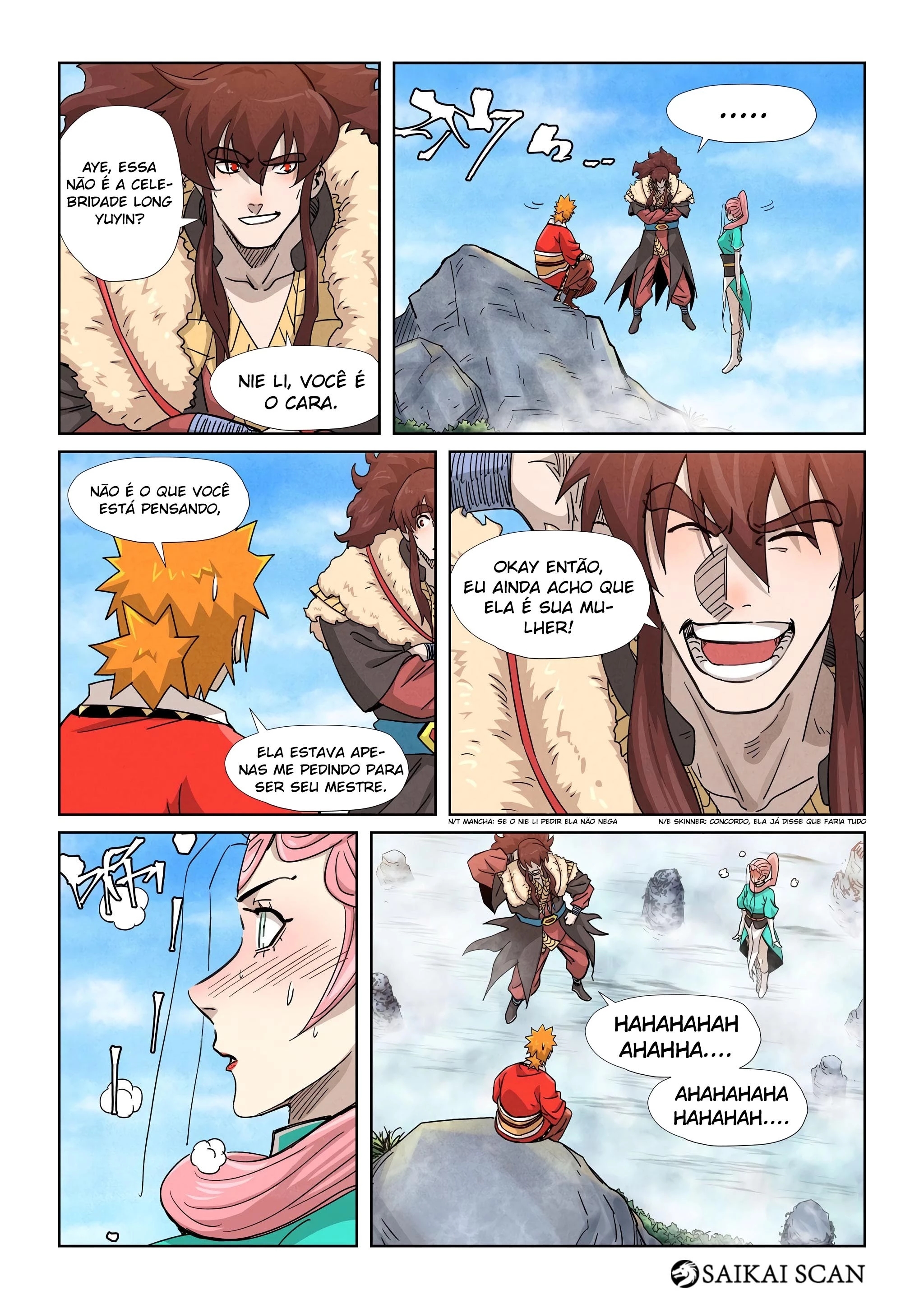 Read Contos de Demônios e Deuses PT Manga Online