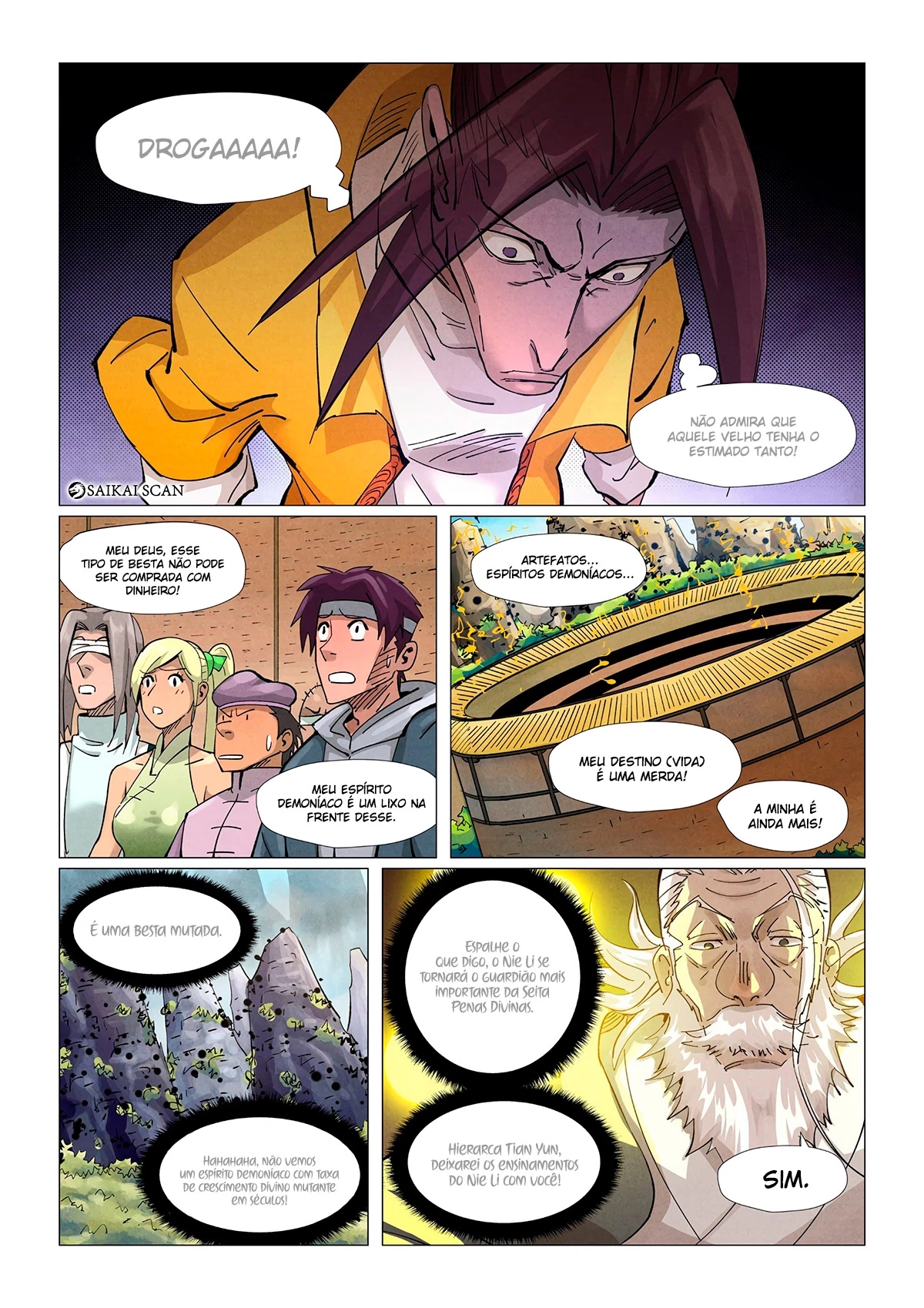 Read Contos de Demônios e Deuses PT Manga Online