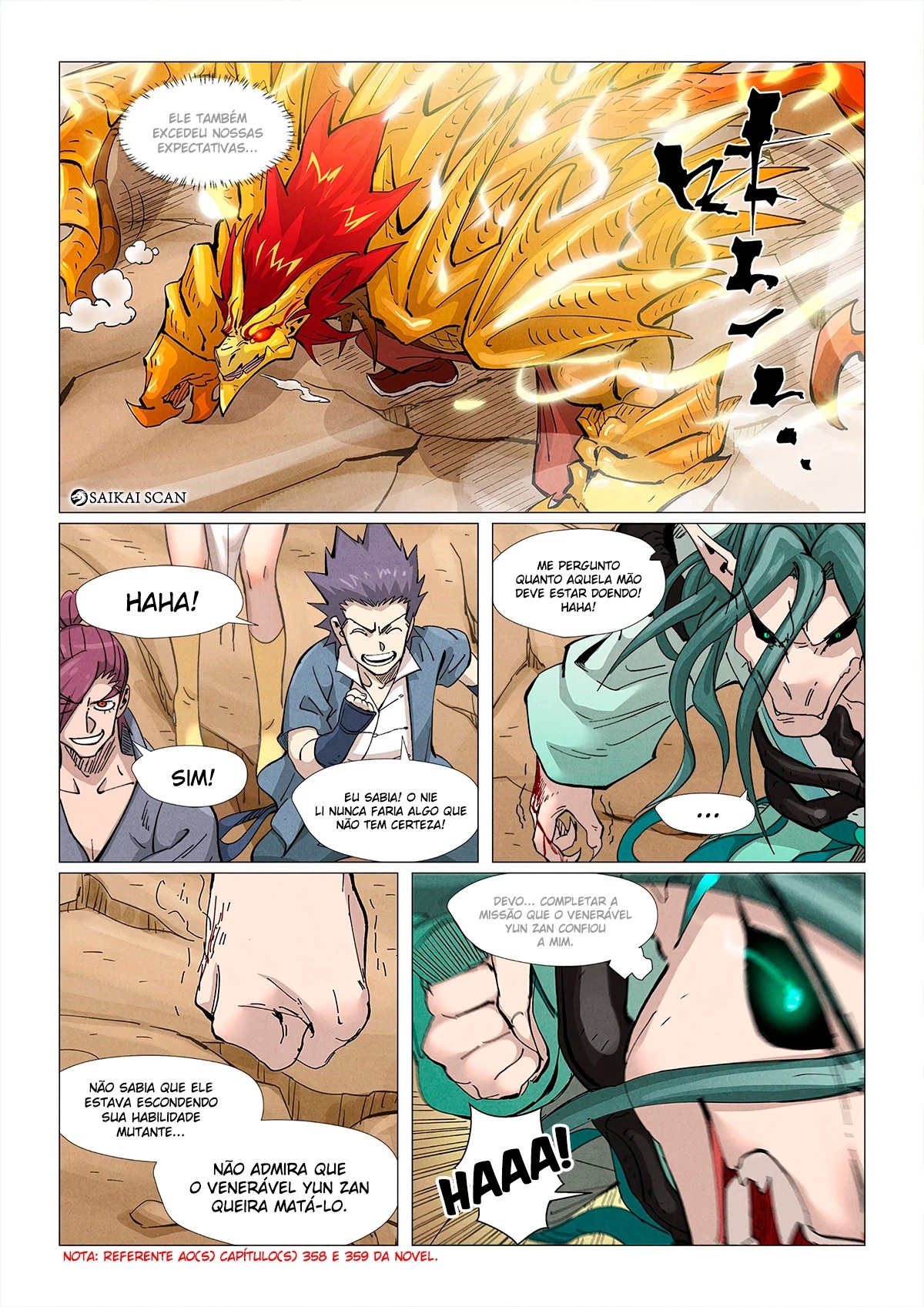 Read Contos de Demônios e Deuses PT Manga Online