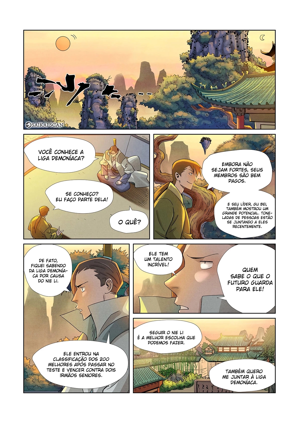 Read Contos de Demônios e Deuses PT Manga Online