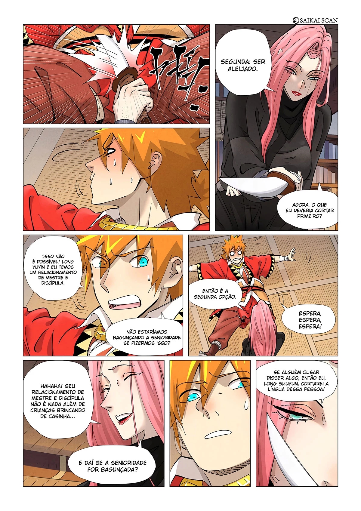 Read Contos de Demônios e Deuses PT Manga Online