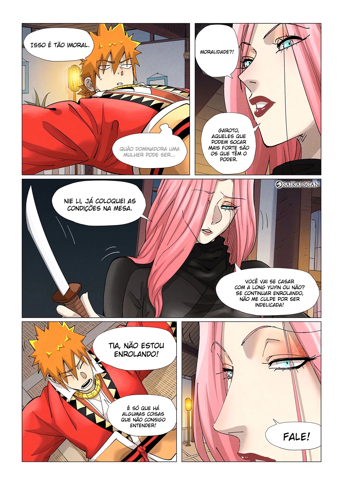 Read Contos de Demônios e Deuses PT Manga Online