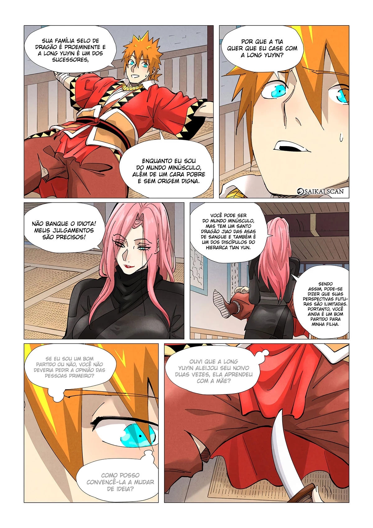 Read Contos de Demônios e Deuses PT Manga Online