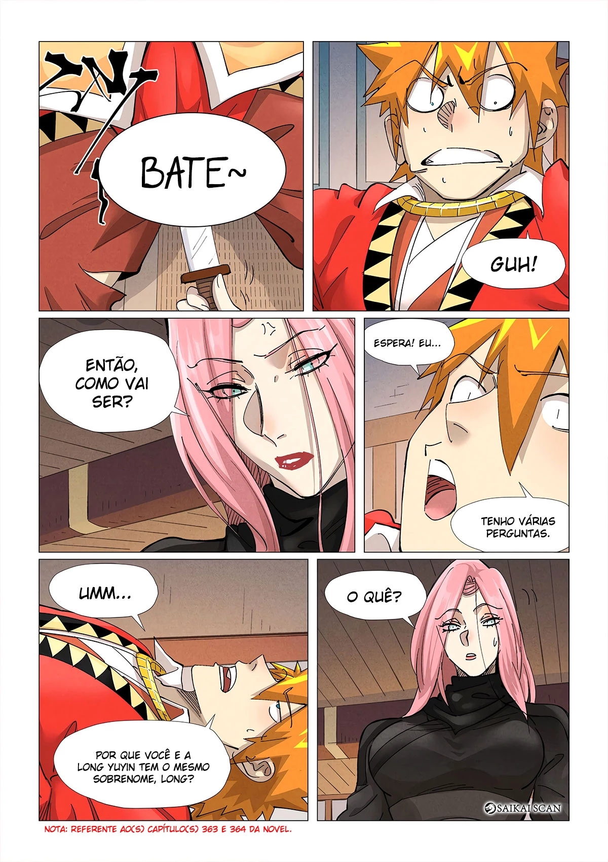 Read Contos de Demônios e Deuses PT Manga Online