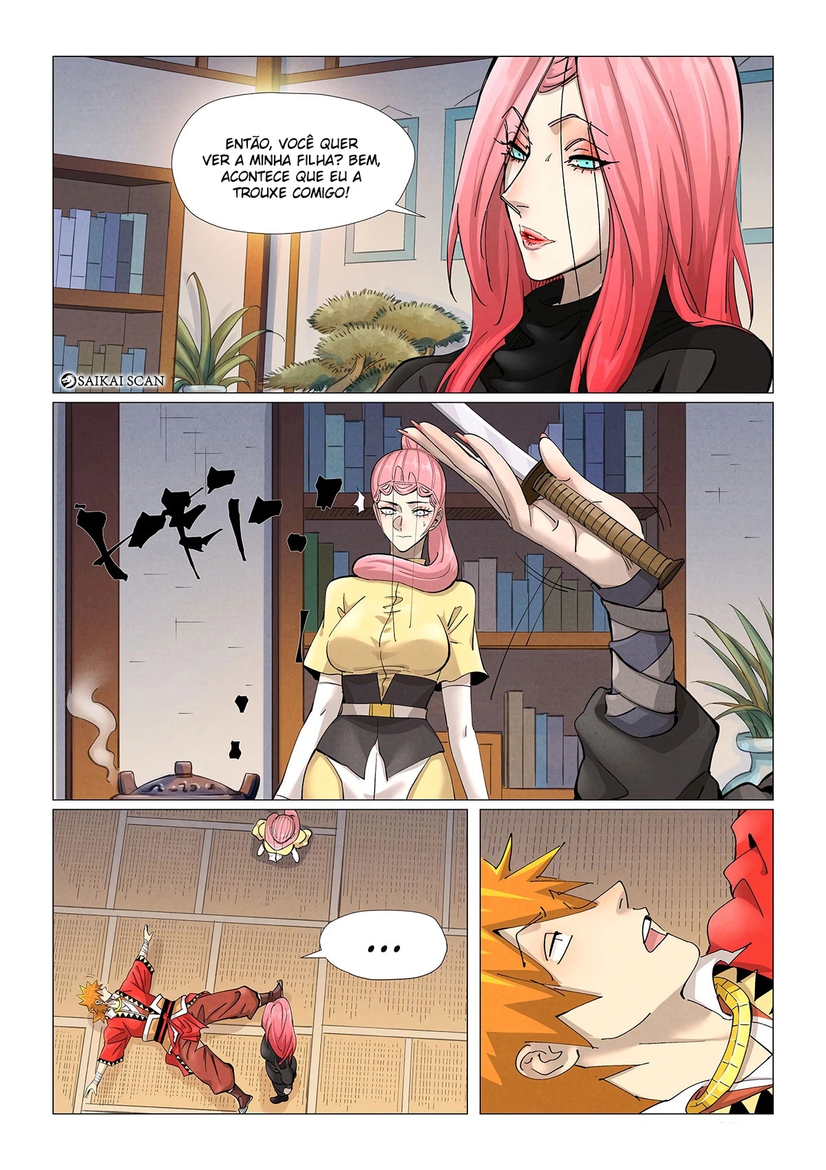 Read Contos de Demônios e Deuses PT Manga Online