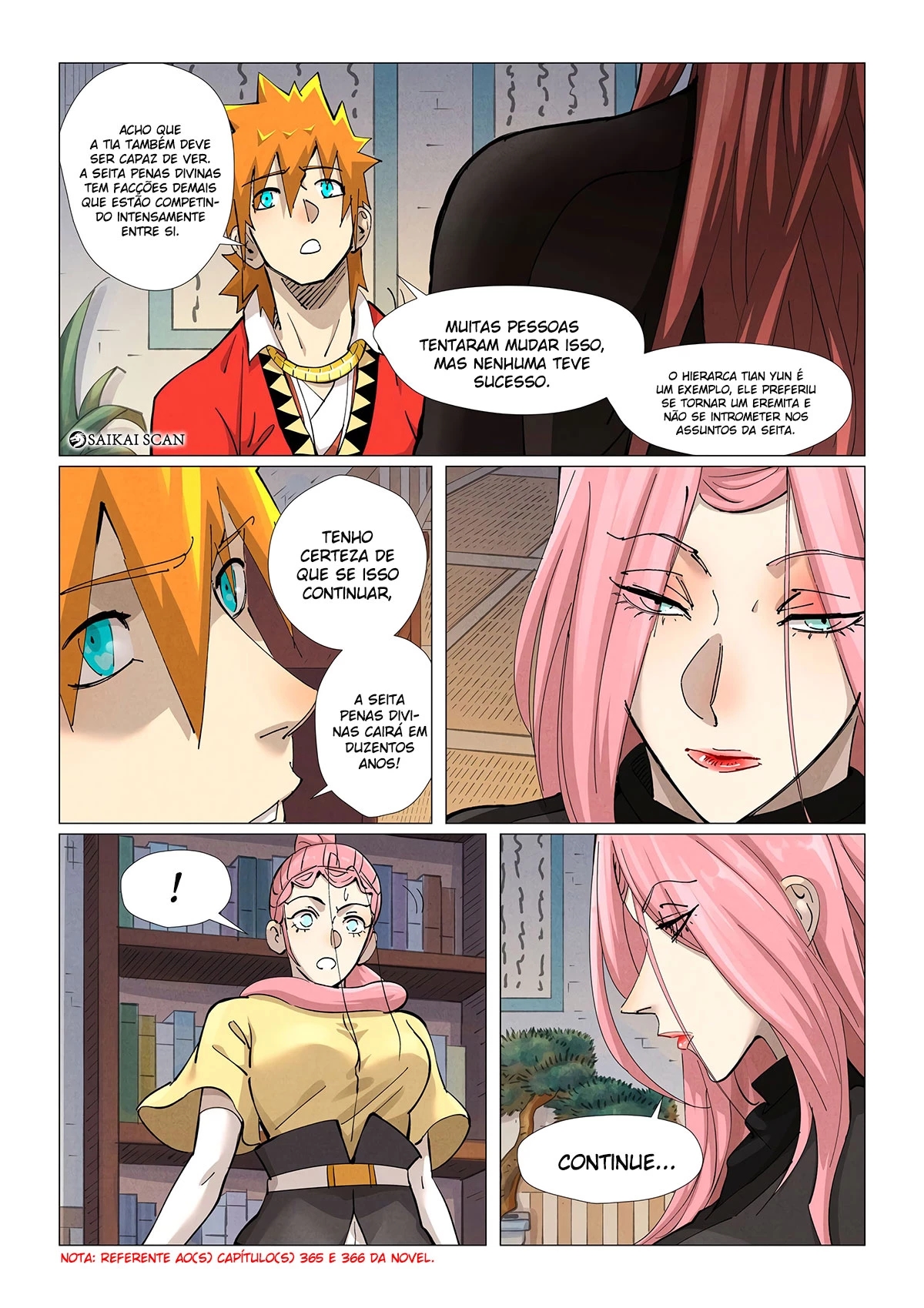 Read Contos de Demônios e Deuses PT Manga Online