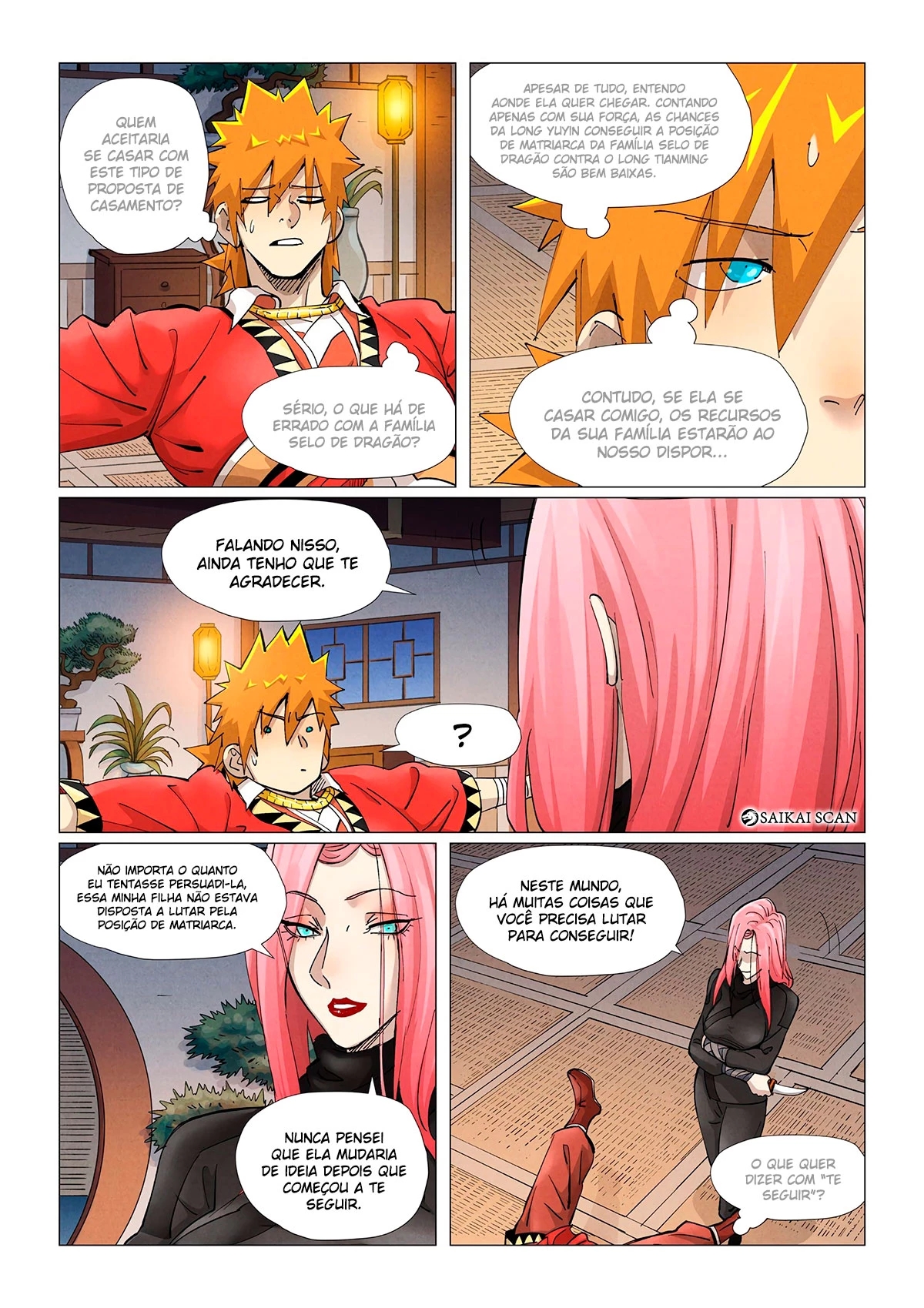 Read Contos de Demônios e Deuses PT Manga Online