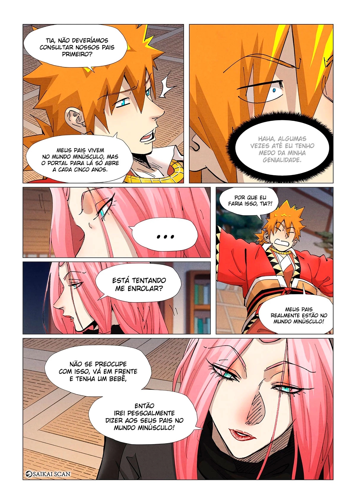 Read Contos de Demônios e Deuses PT Manga Online