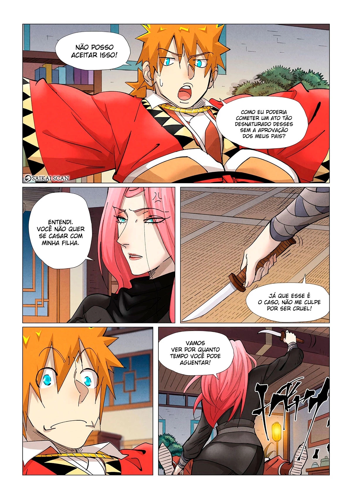 Read Contos de Demônios e Deuses PT Manga Online