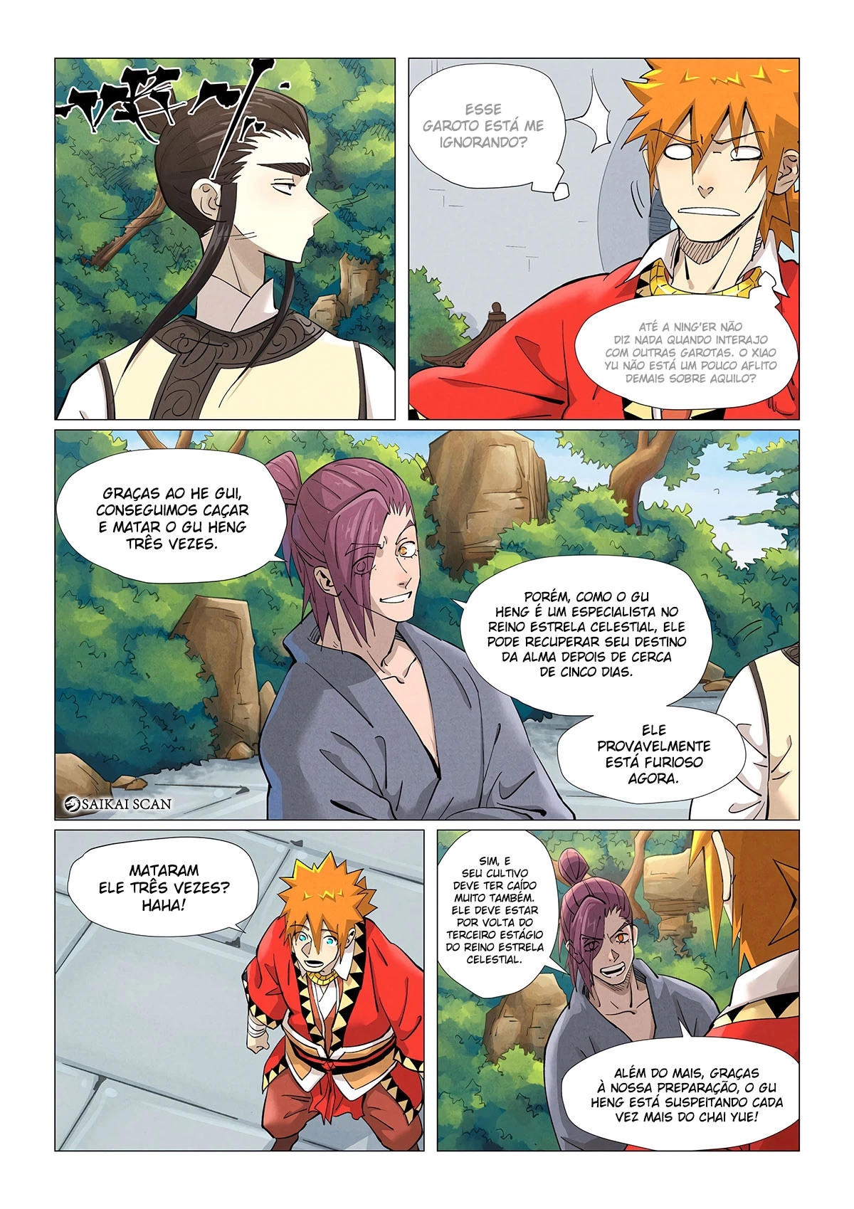 Read Contos de Demônios e Deuses PT Manga Online