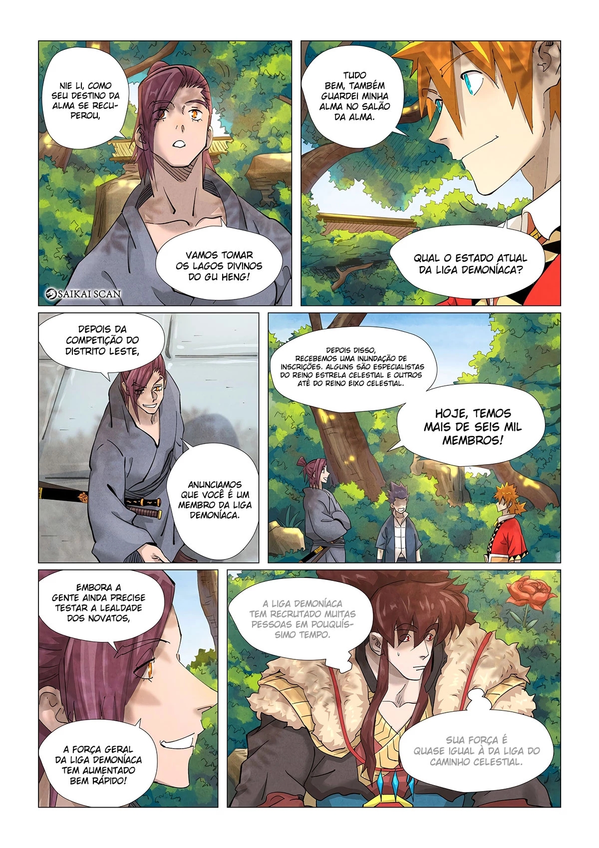 Read Contos de Demônios e Deuses PT Manga Online