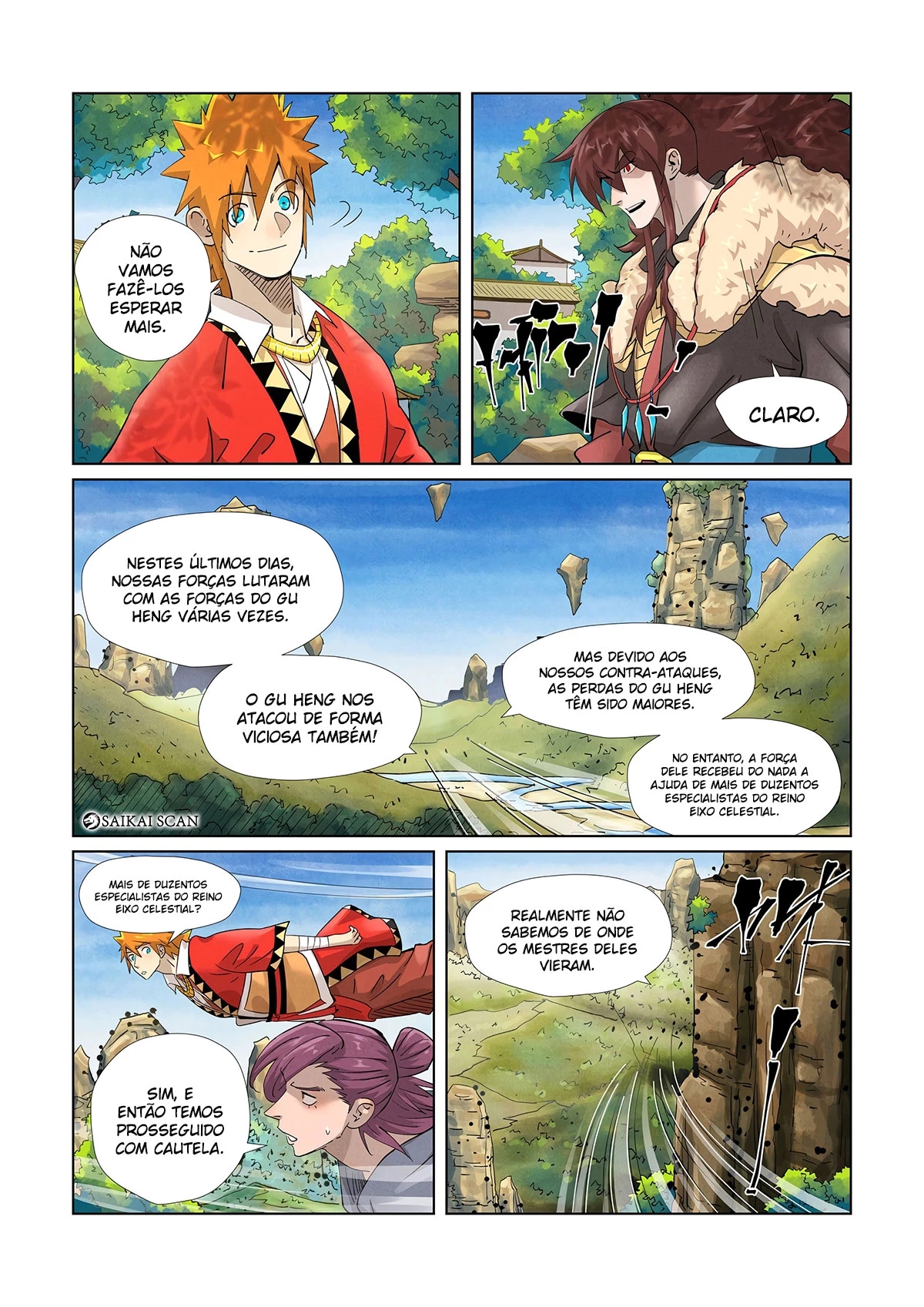 Read Contos de Demônios e Deuses PT Manga Online