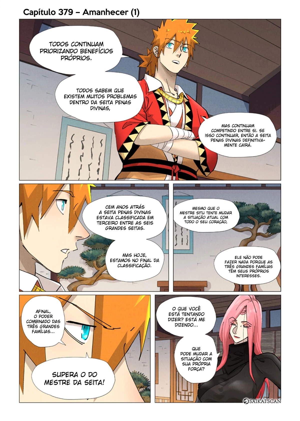 Read Contos de Demônios e Deuses PT Manga Online