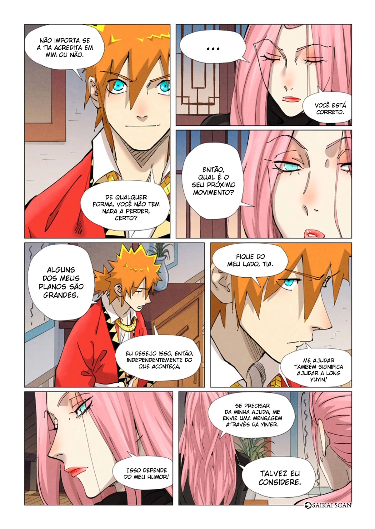 Read Contos de Demônios e Deuses PT Manga Online