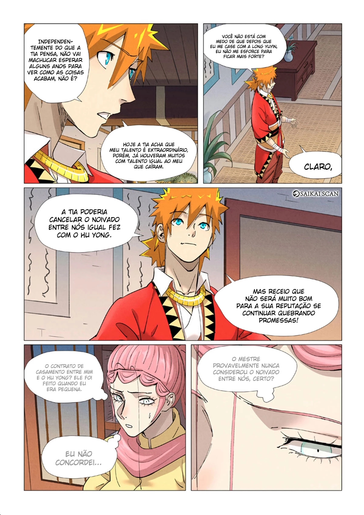 Read Contos de Demônios e Deuses PT Manga Online