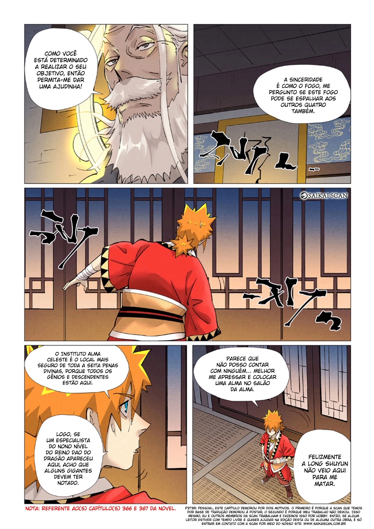 Read Contos de Demônios e Deuses PT Manga Online