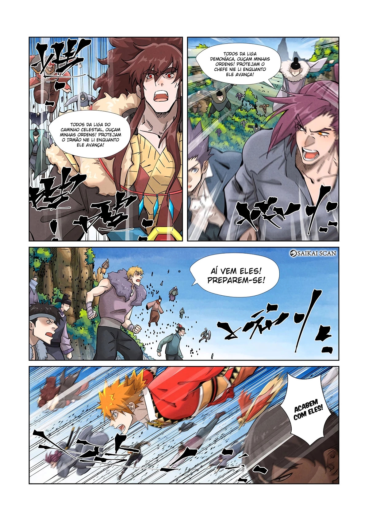 Read Contos de Demônios e Deuses PT Manga Online