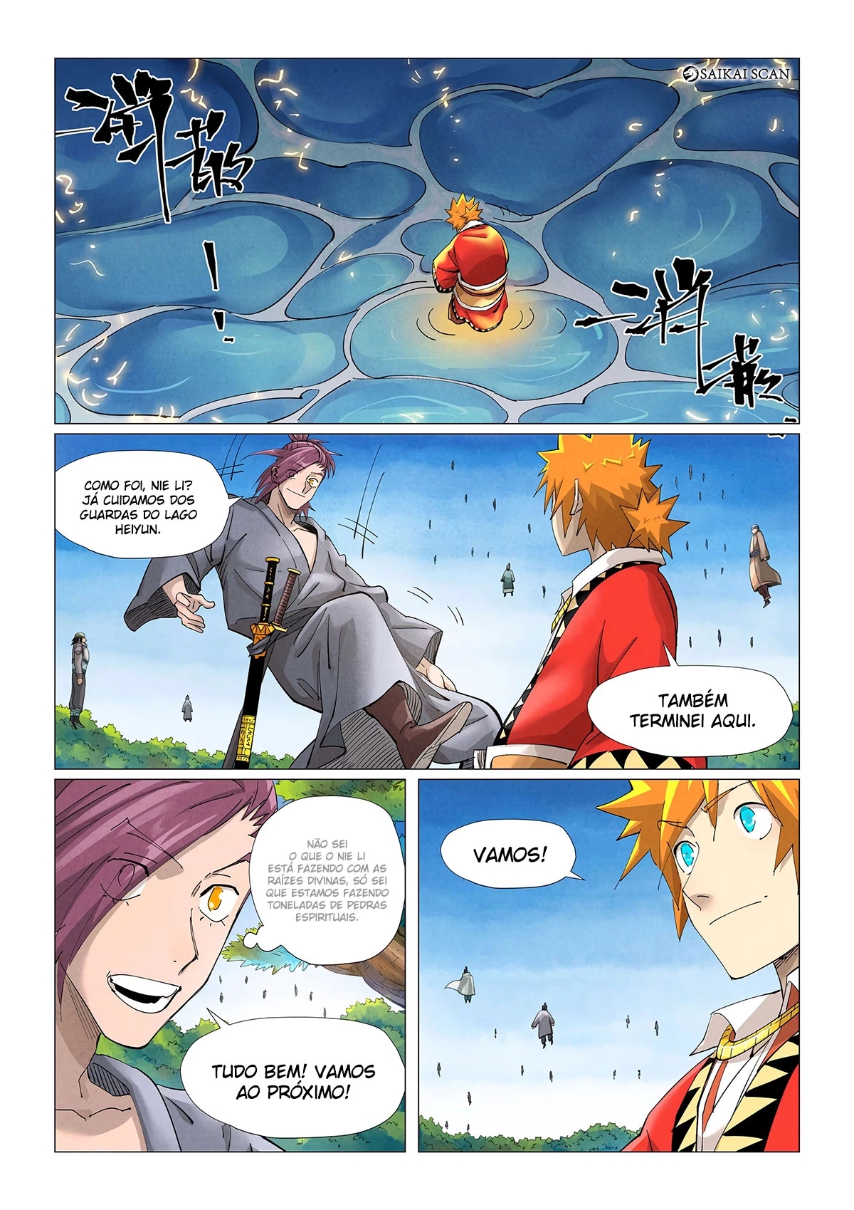 Read Contos de Demônios e Deuses PT Manga Online