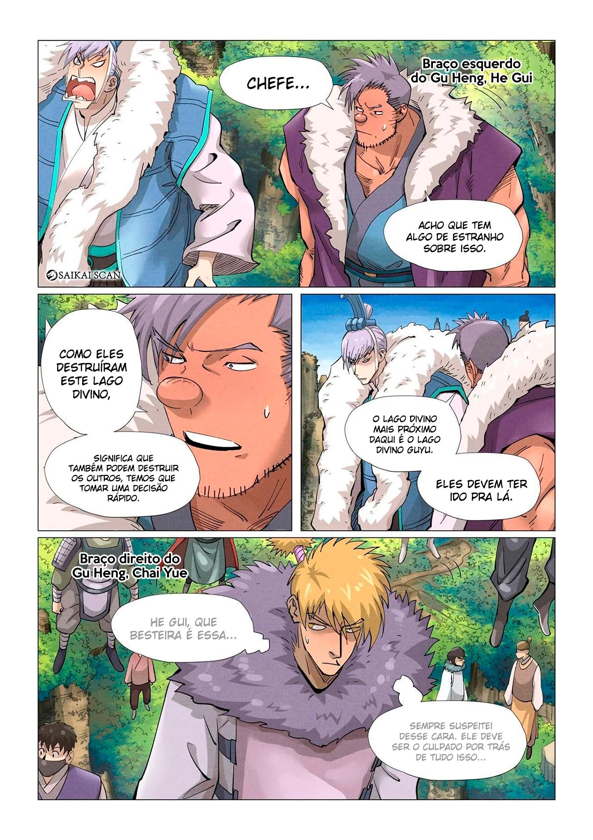 Read Contos de Demônios e Deuses PT Manga Online