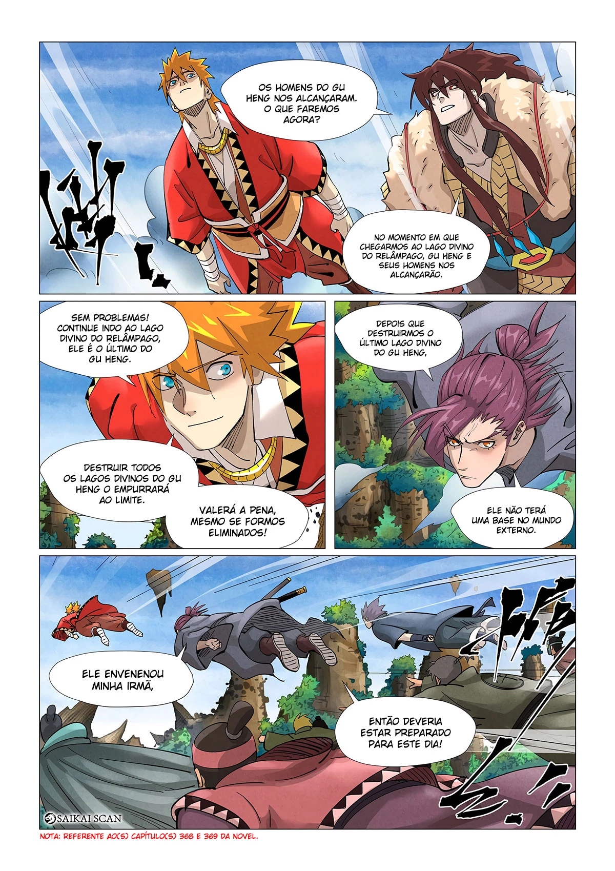 Read Contos de Demônios e Deuses PT Manga Online