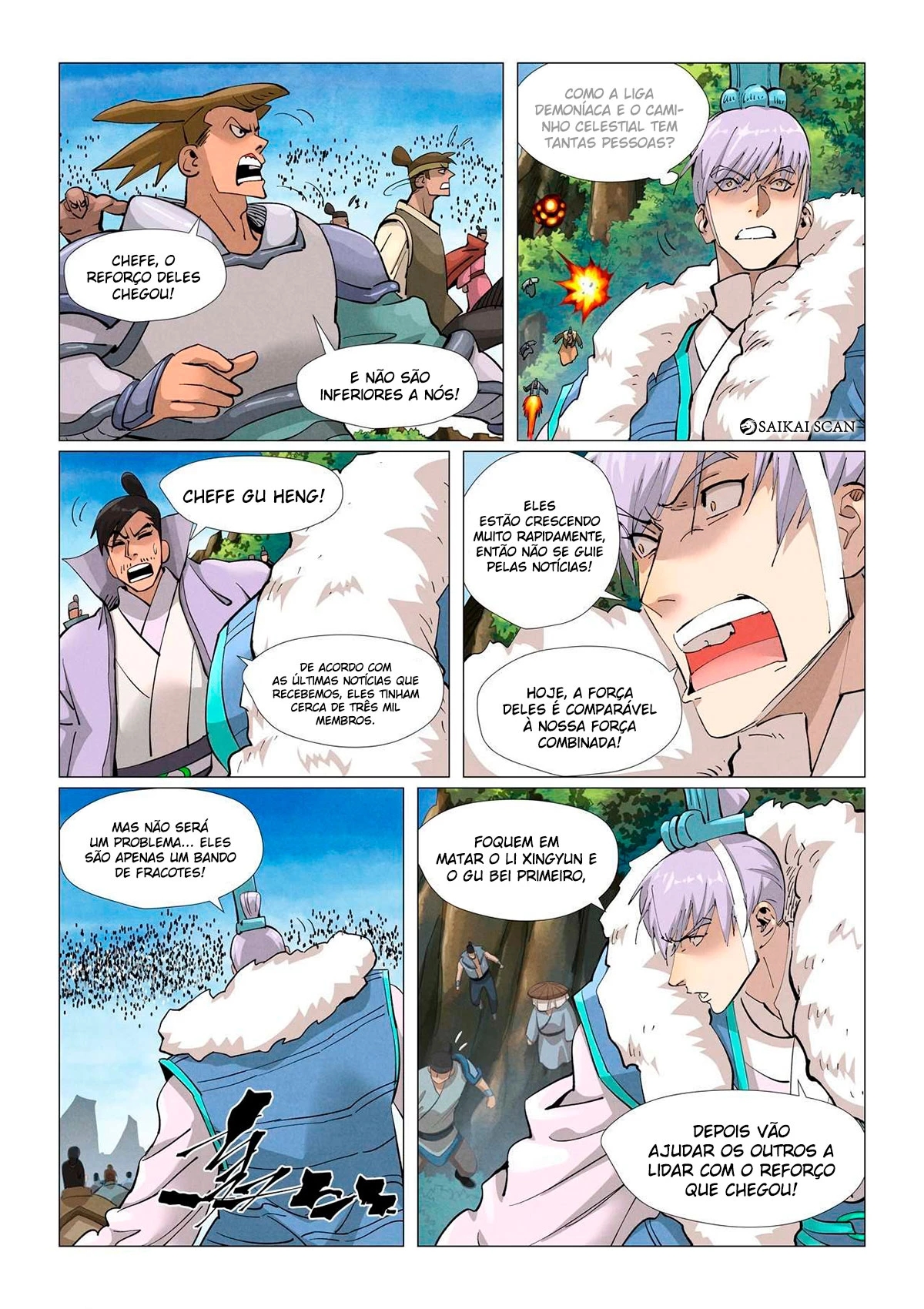 Read Contos de Demônios e Deuses PT Manga Online