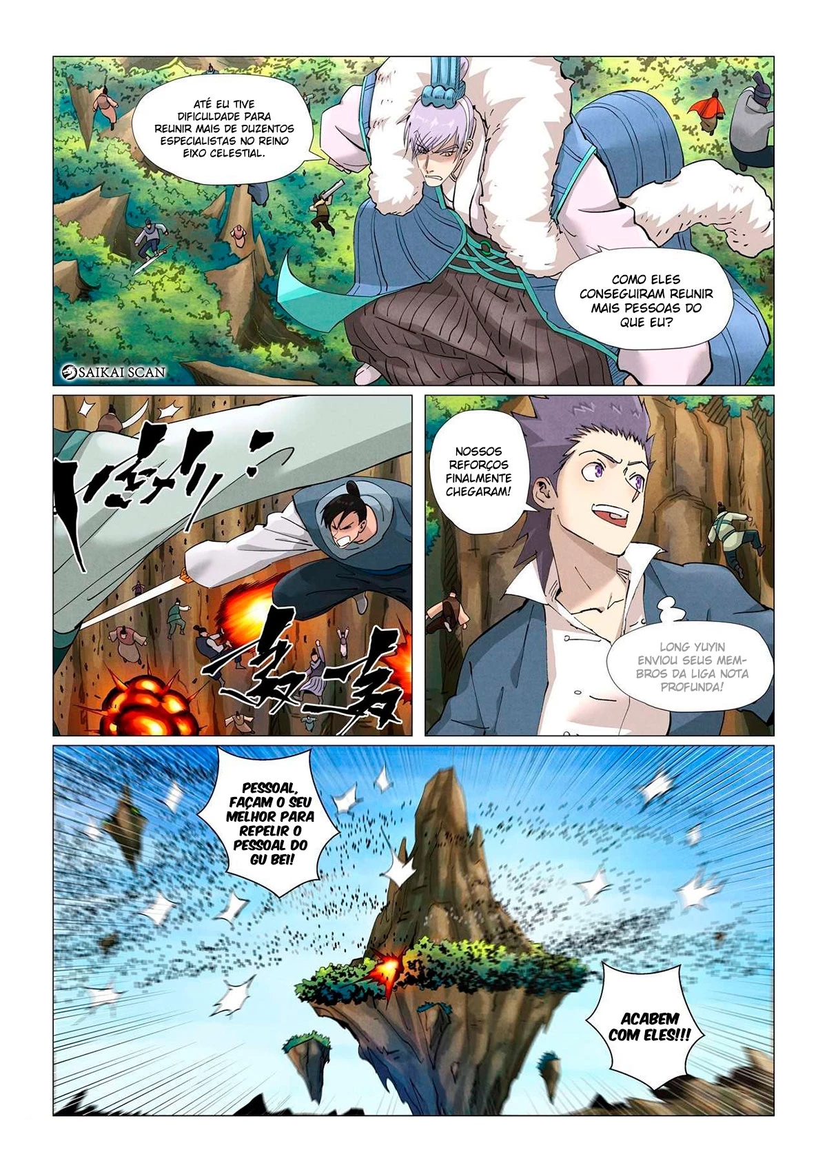 Read Contos de Demônios e Deuses PT Manga Online