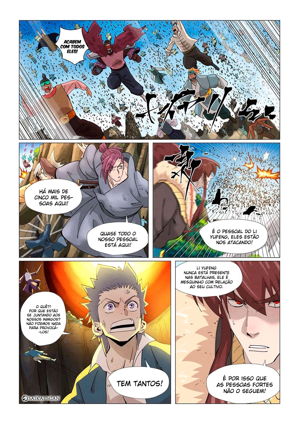 Read Contos de Demônios e Deuses PT Manga Online