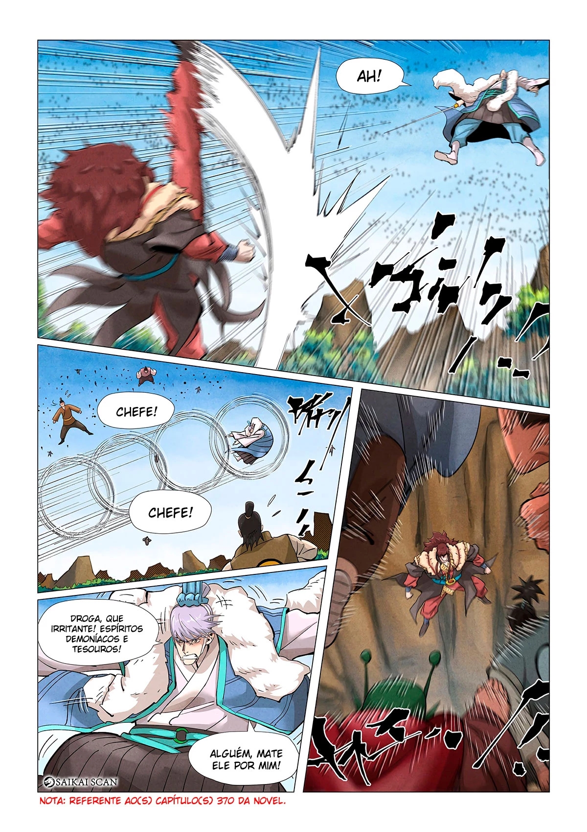 Read Contos de Demônios e Deuses PT Manga Online